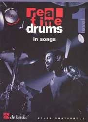 Real Time Drums in Songs (Deutsch) - Buch + CD - Arjen Oosterhout