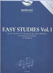 Easy Studies vol.1 (+CD) : für Violine und klavier