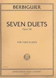 7 Duets op.28 : for 2 flutes - Benoit Tranquille Berbiguier