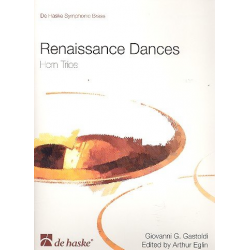 Renaissance Dances : for 3 horns -Giovanni Giacomo Gastoldi