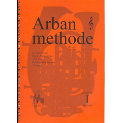 Arban Methode Band 1 für Violinschlüssel / Trompete -Jean-Baptiste Arban