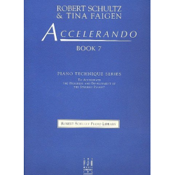Accelerando vol.7 (+CD) : for piano - Robert Schultz