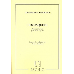 Les Caquets : Rondo en staccato - Joseph Chevaliers de Saint Georges Bologne
