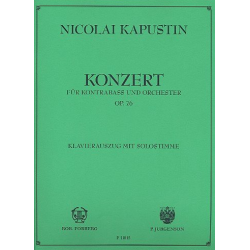 Konzert op.76 für Kontrabass und Orchester : - Nikolai Kapustin