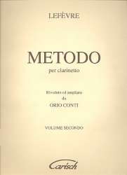 Metodo per clarinetto vol.2 - Jean Xavier Lefèvre
