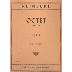 Octet op.216 : for flute, - Carl Reinecke