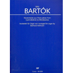 Klavierstücke aus Gyermekenek und Mikrokosmos : - Bela Bartok