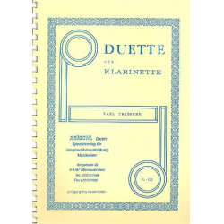 Duette : für 2 Klarinetten - Karl Trebsche
