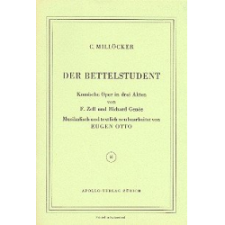 Der Bettelstudent : Libretto (dt) - Carl Millöcker