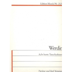 8 bunte Tanzrhythmen : für - Eberhard Werdin