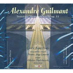 Messe solennelle no.3 op.11 : CD - Alexandre Guilmant