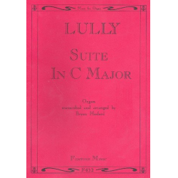 Suite C major : for organ - Jean-Baptiste Lully