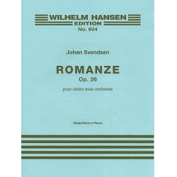 Romance op.26 for violin and -Johan Severin Svendsen