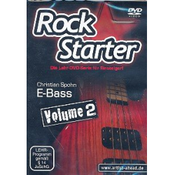 Rockstarter E-Bass vol.2 : DVD -Christian Spohn
