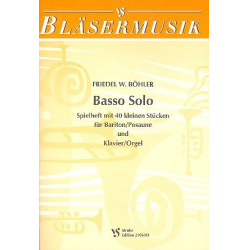Basso solo : 40 kleine Stücke - Friedel W., Böhler