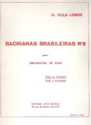 Bachianas brasilieras no.9 : pour - Heitor Villa-Lobos