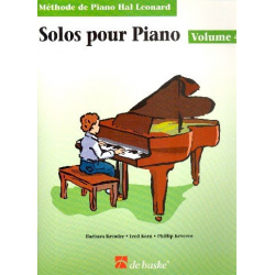 Méthode de piano Hal Leonard vol.4 - Solos : - Barbara Kreader