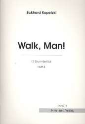 Walk Man : 12 Drum-Set Soli - Eckhard Kopetzki