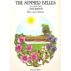 The Summer Belles : für  Flöte und Klarinette - Paul Harvey
