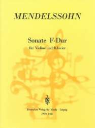 Sonata F-Dur : für Violine und - Felix Mendelssohn-Bartholdy
