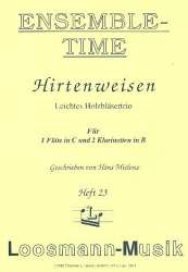 Hirtenweisen : für Flöte und 2 Klarinetten -Hans Mielenz