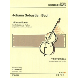 10 Inventionen aus BWV 722-801 : - Johann Sebastian Bach