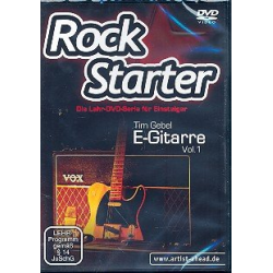 Rockstarter Band 1 - E-Gitarre : DVD - Tim Gebel