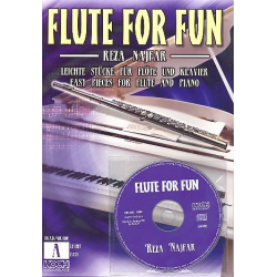 Flute for Fun : für Flöte und Klavier - Reza Najfar