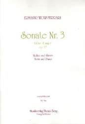 Sonate Es-Dur Nr.3 op.27 : - Ermanno Wolf-Ferrari