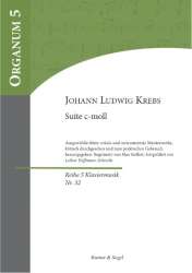 Suite c-Moll : für Klavier - Johann Ludwig Krebs