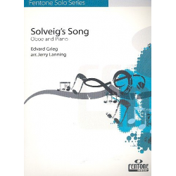 Solveigs Lied : für Oboe und Klavier - Edvard Grieg