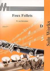 Feux Follets for flute (violin, clarinet, alto sax) and piano - Willy van Dorsselaer