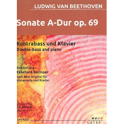 Sonate A-Dur op.69  : - Ludwig van Beethoven