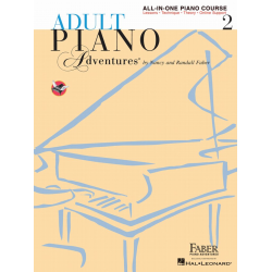 Adult Piano Adventures All-in-One Lesson Book 2 -Nancy Faber