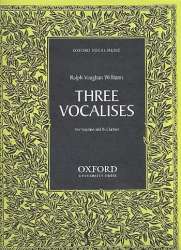 3 Vocalises : for soprano and - Ralph Vaughan Williams