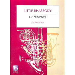 Little Rhapsody : for horn and piano - Bert Appermont