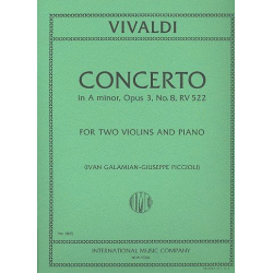 Concerto a minor op.3,8 F.1:177 : - Antonio Vivaldi