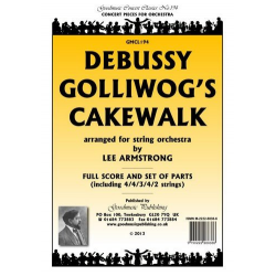 Golliwog'S Cakewalk Pack String Orchestra -Claude Achille Debussy