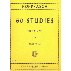60 Studies vol.1 (nos.1-34) : for trumpet - Carl Kopprasch