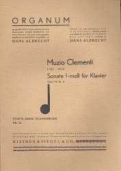 Sonate f-Moll op.14,3 : für Klavier - Muzio Clementi
