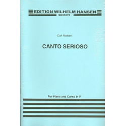Canto Serioso : for piano and horn in f - Carl Nielsen