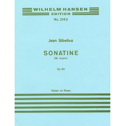 Sonatine op.80 : für - Jean Sibelius
