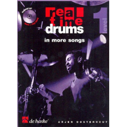 Real Time Drums in more Songs (+CD) : - Arjen Oosterhout