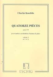 14 pièces vol.1 (nos.1-7) : pour - Charles Louis Eugene Koechlin