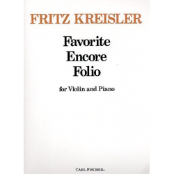 Favorite Encore Folio : - Fritz Kreisler