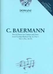 Recital Pieces from Clarinet Method op.63,1 vol.1 (nos.14-27) (+CD) : - Carl Baermann