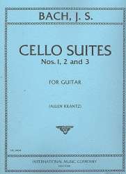 Cello Suites nos.1-3 : - Johann Sebastian Bach