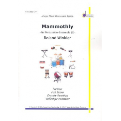 Mammothly : für 2 Snare Drums, - Roland Winkler