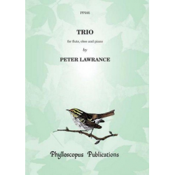 Trio for Two Winds & Piano mixed woodwind duet -Peter Lawrance