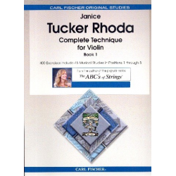 Complete Technique for Violin vol.1 - Janice Tucker Rhoda